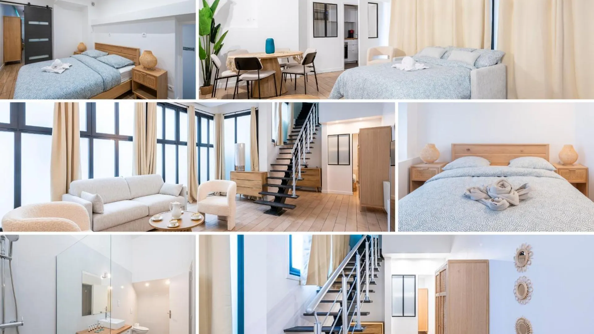 Apartment Magnifique Loft Le Brando - 3 Chambres - 2 Salles De Bain - 10 Personnes - Proximite Parc Des Expositions Paris