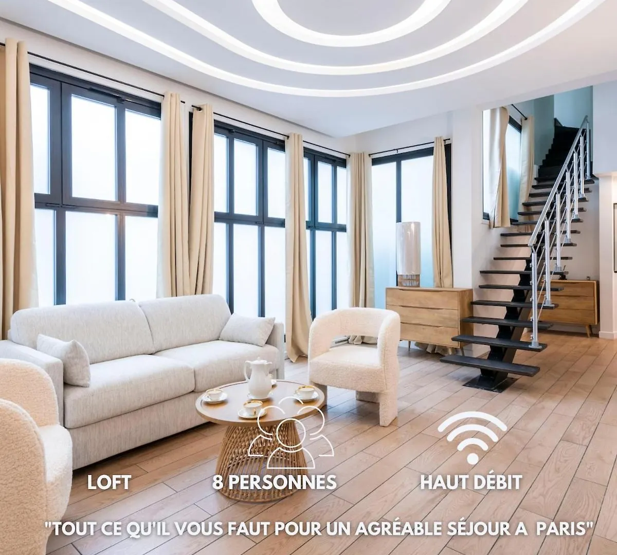 Magnifique Loft Le Brando - 3 Chambres - 2 Salles De Bain - 10 Personnes - Proximite Parc Des Expositions location